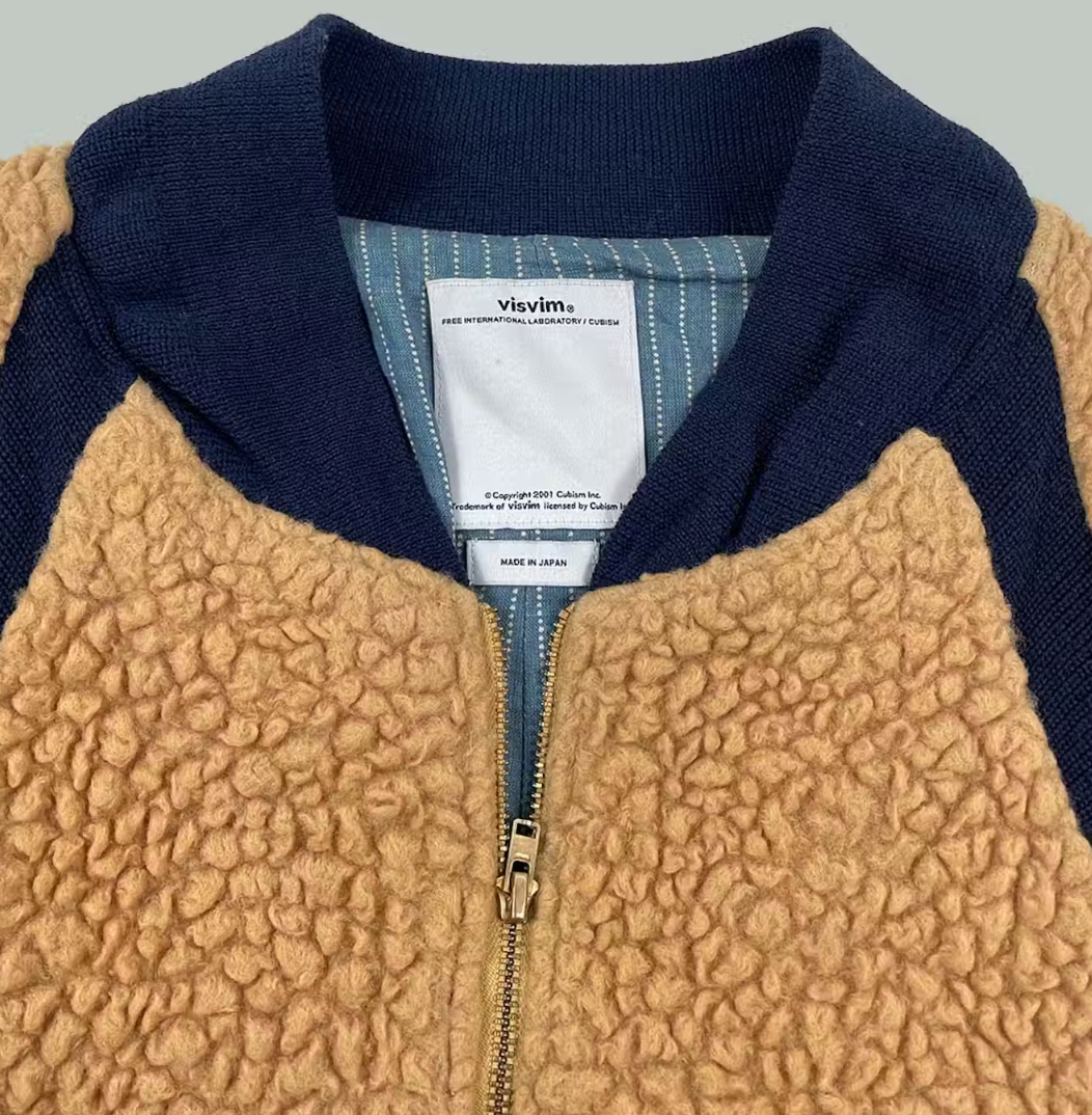 Visvim Alces Teddy Fleece Jacket