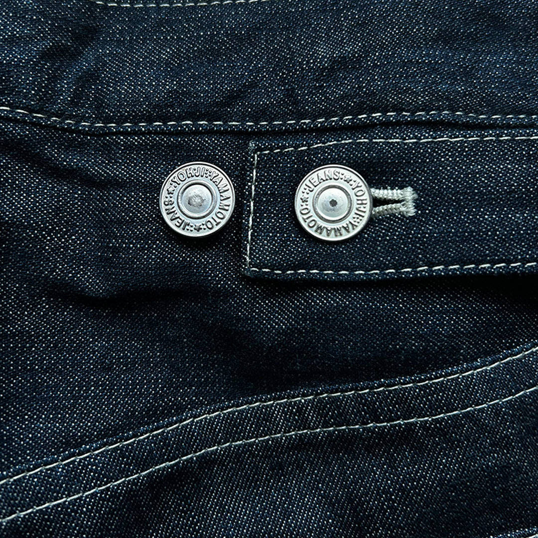 Yohji Yamamoto Contrast stitch Loose Denim