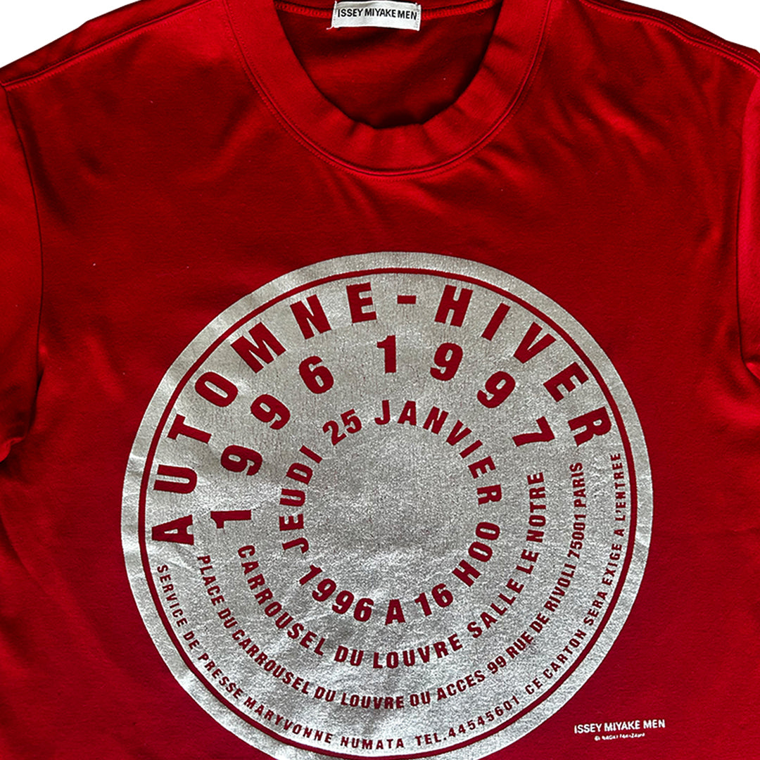 1996 Issey Miyake Invitation T-Shirt