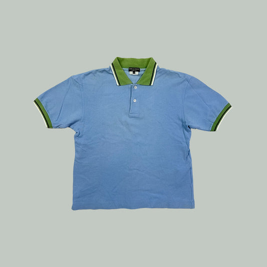 Comme Des Garcon Blue Polo